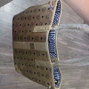 MCM TOTE BAG with smaller bag included